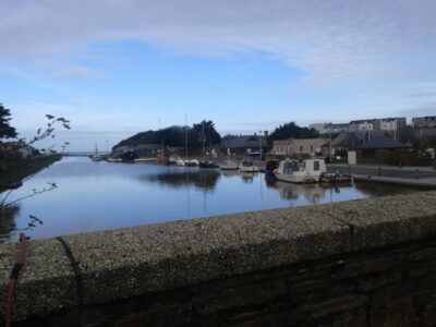 Bude canal on a winters morning