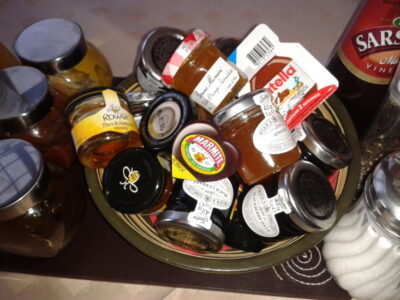 Marmalades, honey and conserves